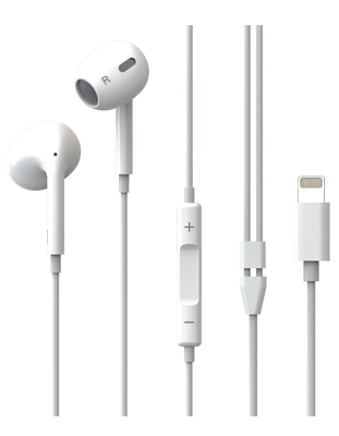 30425736 auricular y casco Auriculares Alámbrico Dentro de oído Llamadas/Música Blanco