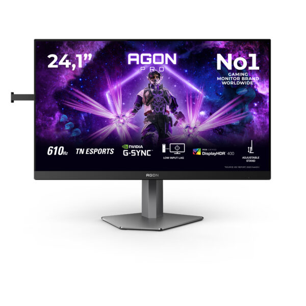 G2 AG246FK6 pantalla para PC 61,2 cm (24.1") 1920 x 1080 Pixeles Full HD LED Negro, Gris