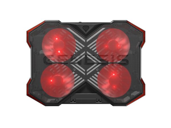 Oxid 260 almohadilla fría 43,9 cm (17.3") 1010 RPM Negro, Rojo