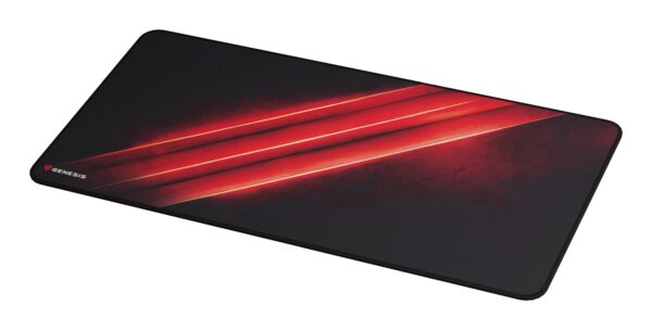 Carbon 500 Maxi Flash G2 Alfombrilla de ratón para juegos Negro, Rojo