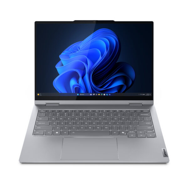ThinkBook 14 2-in-1 G5 IAU Intel Core Ultra 7 255U Híbrido (2-en-1) 35,6 cm (14") Pantalla táctil WUXGA 32 GB DDR5-SDRAM 512 GB SSD Wi-Fi 6E (802.11ax) Windows 11 Pro Español Gris