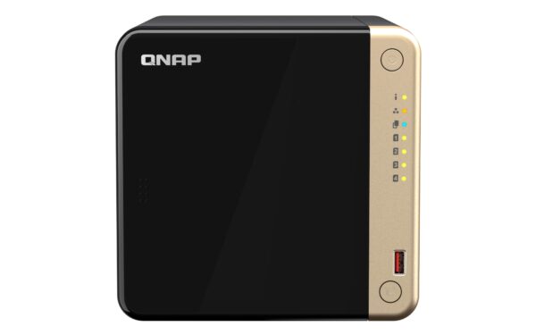 TS-464 NAS Torre Intel® Celeron® N5095 8 GB DDR4 0 TB QNAP QTS Negro