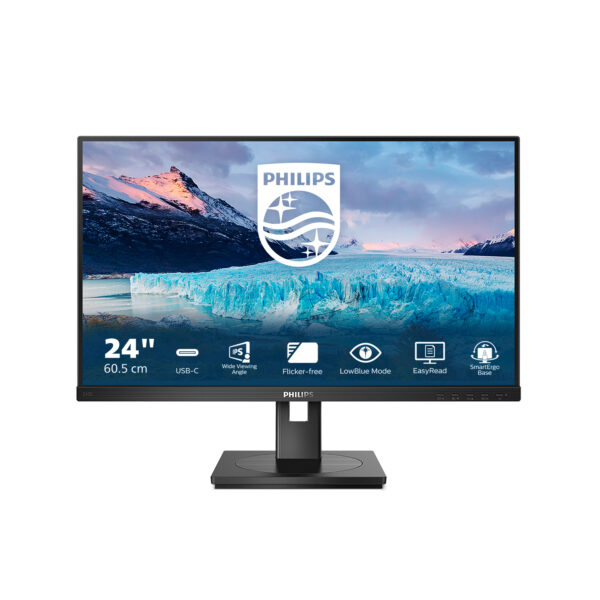 S Line 243S1/00 pantalla para PC 60,5 cm (23.8") 1920 x 1080 Pixeles Full HD LCD Negro