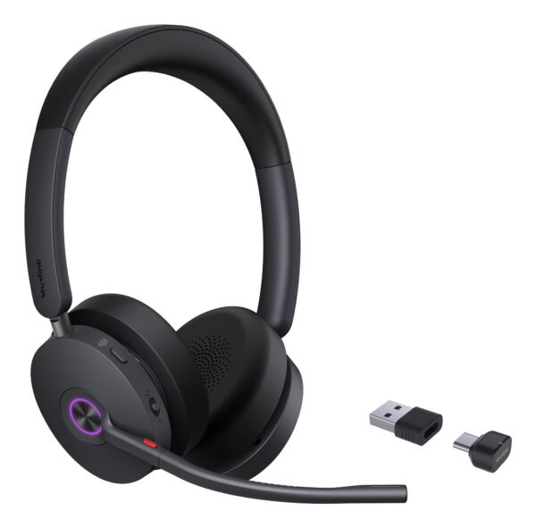BH74 Teams USB-C/A Auriculares Inalámbrico Diadema Oficina/Centro de llamadas USB Type-C / USB Type-A Bluetooth Negro