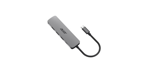 5in1 Type C Dongle Alámbrico USB 3.2 Gen 1 (3.1 Gen 1) Type-C Plata