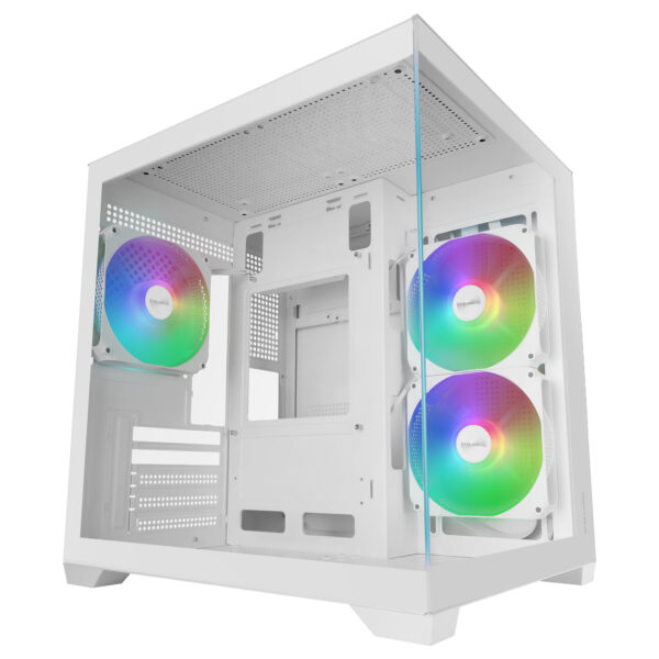 MCVIEW3W carcasa de ordenador Mini Tower Blanco