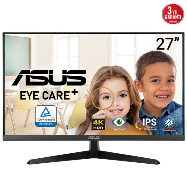 VY27UQ pantalla para PC 68,6 cm (27") 3840 x 2160 Pixeles 4K Ultra HD LCD Negro