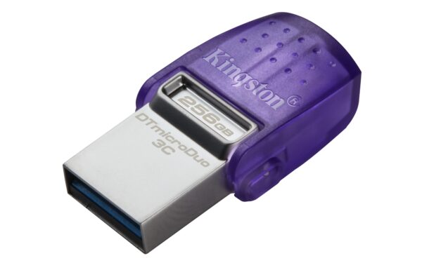 DataTraveler 256GB microDuo 3C 200MB/s dual USB-A + USB-C