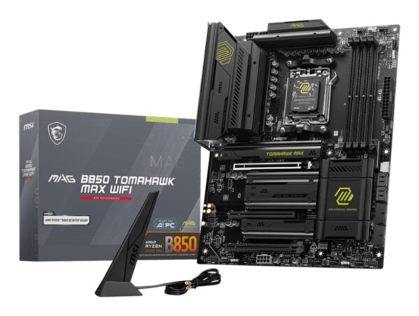 MAG B850 TOMAHAWK MAX WIFI placa base AMD B850 Zócalo AM5 ATX