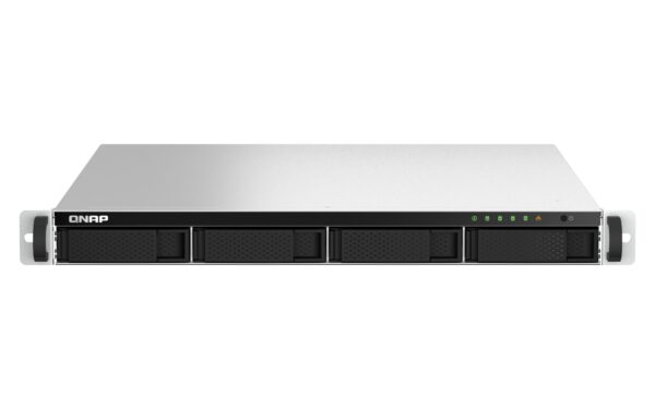 TS-464U NAS Bastidor (1U) Intel® Celeron® N5095 8 GB DDR4 0 TB QNAP Turbo System Aluminio, Negro