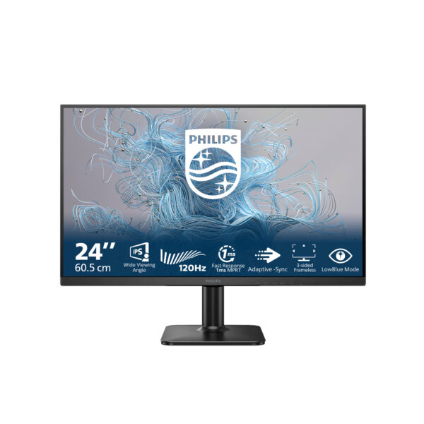 1000 series 24E2N1110/00 pantalla para PC 60,5 cm (23.8") 1920 x 1080 Pixeles Full HD LCD Negro