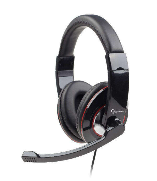 MHS-U-001 auricular y casco Auriculares Alámbrico Diadema Llamadas/Música Negro