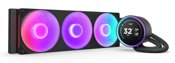Kraken Elite 420 RGB Procesador Sistema de refrigeración líquida todo en uno 14 cm Negro 1 pieza(s)