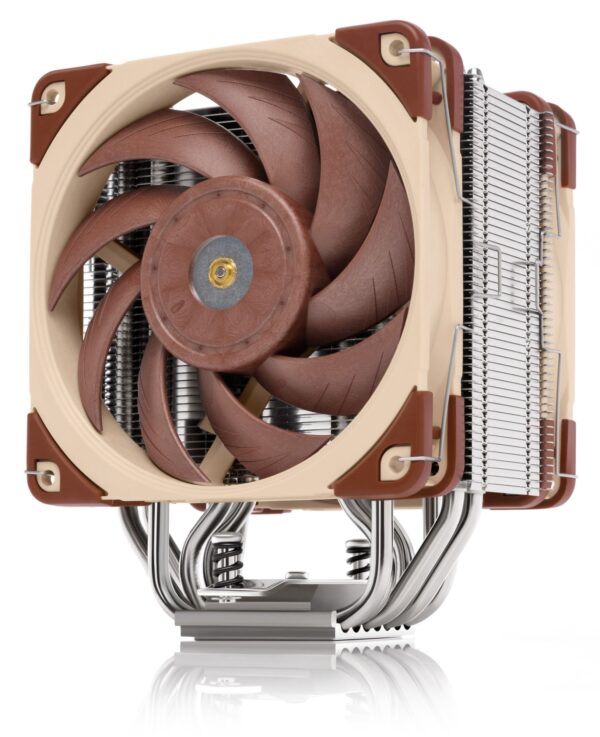 NH-U12A sistema de refrigeración para ordenador Procesador Enfriador 12 cm Beige, Marrón, Plata 1 pieza(s)