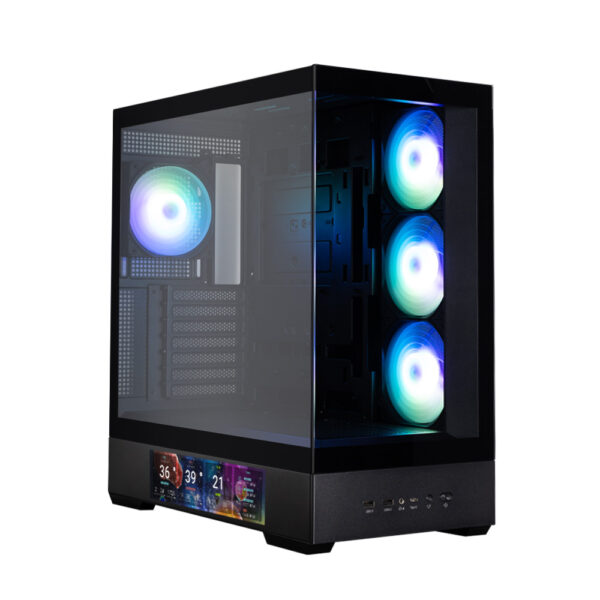 P40 DS BLACK Midi Tower Negro