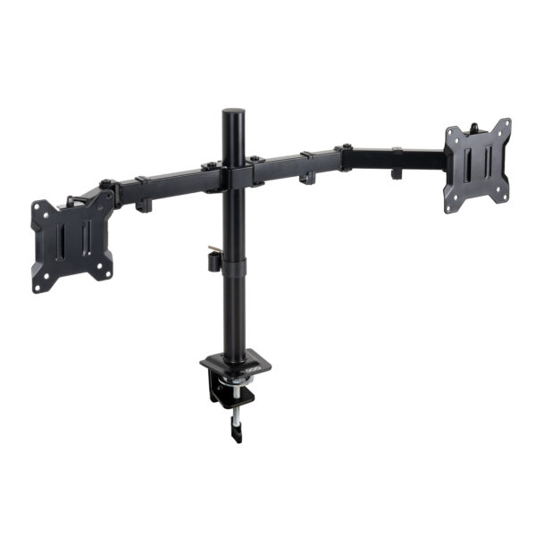 Soporte de Mesa para 2 Pantallas 17"-32", Color Negro