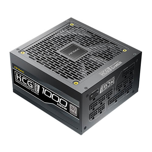 HIGH CURRENT GAMER HCG1000 PRO Platinum ATX 3.1 unidad de fuente de alimentación 1000 W 20+4 pin ATX Negro