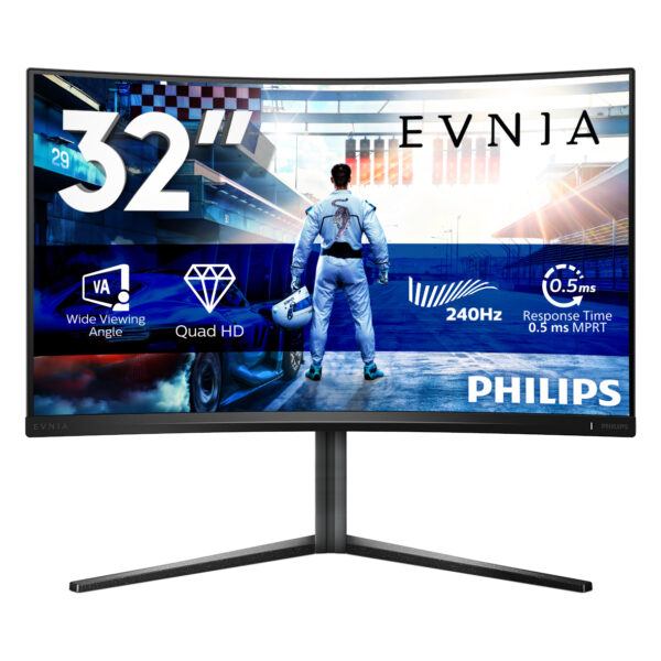 Evnia 5000 32M2C5500W/00 pantalla para PC 80 cm (31.5") 2560 x 1440 Pixeles Quad HD LCD Negro