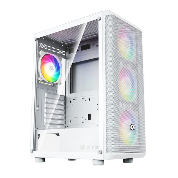X-CS-AIRONE60-M-W carcasa de ordenador Midi Tower Blanco
