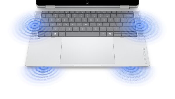 EliteBook X Flip G2i 14 inch Notebook Next Gen AI PC Wolf Pro Security Edition Copilot+ PC Intel Core Ultra 7 356H Híbrido (2-en-1) 35,6 cm (14") Pantalla táctil WUXGA 32 GB LPDDR5x-SDRAM 1 TB SSD Wi-Fi 7 (802.11be) Windows 11 Pro Plata