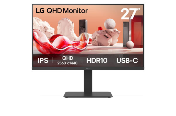 27BA65QB pantalla para PC 68,6 cm (27") 2560 x 1440 Pixeles Wide Quad HD LED Negro