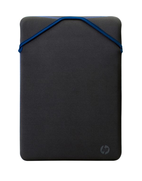 Funda protectora reversible para portátil de 14 pulgadas, negra/azul