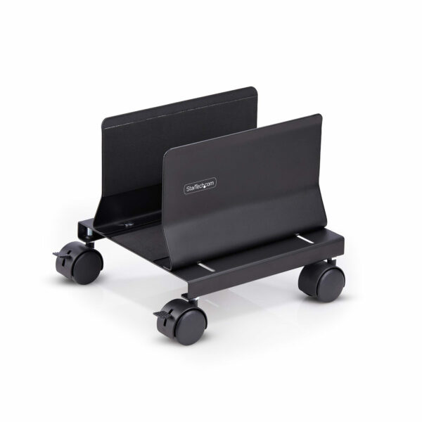 Carrito para Caja Torre de Ordenador - Carrito con Ruedas para CPU - Soporte Ajustable para CPU - de Acero - Carga de 21kg