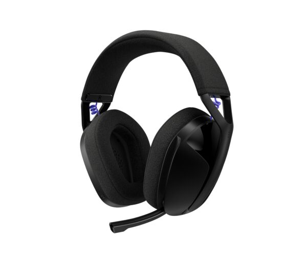 G321 LIGHTSPEED, auriculares inalámbricos Bluetooth para gaming, comodidad y ajuste dinámicos, micrófono de varilla 16 kHz, PC, PS4, PS5, Nintendo Switch y dispositivos móviles (negro)