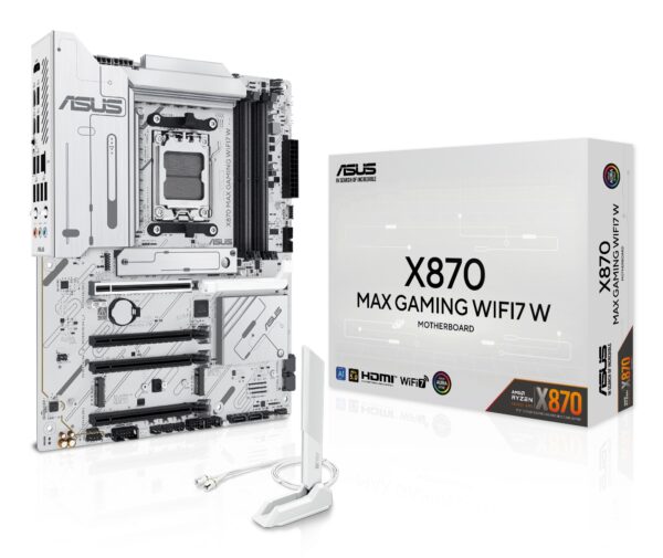X870 MAX GAMING WIFI7 W AMD X870 Zócalo AM5 ATX