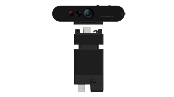 ThinkVision MC60 (S) cámara web 1920 x 1080 Pixeles USB 2.0 Negro