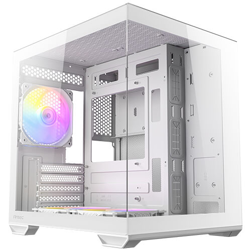 0-761345-10218-6 carcasa de ordenador Mini Tower Blanco