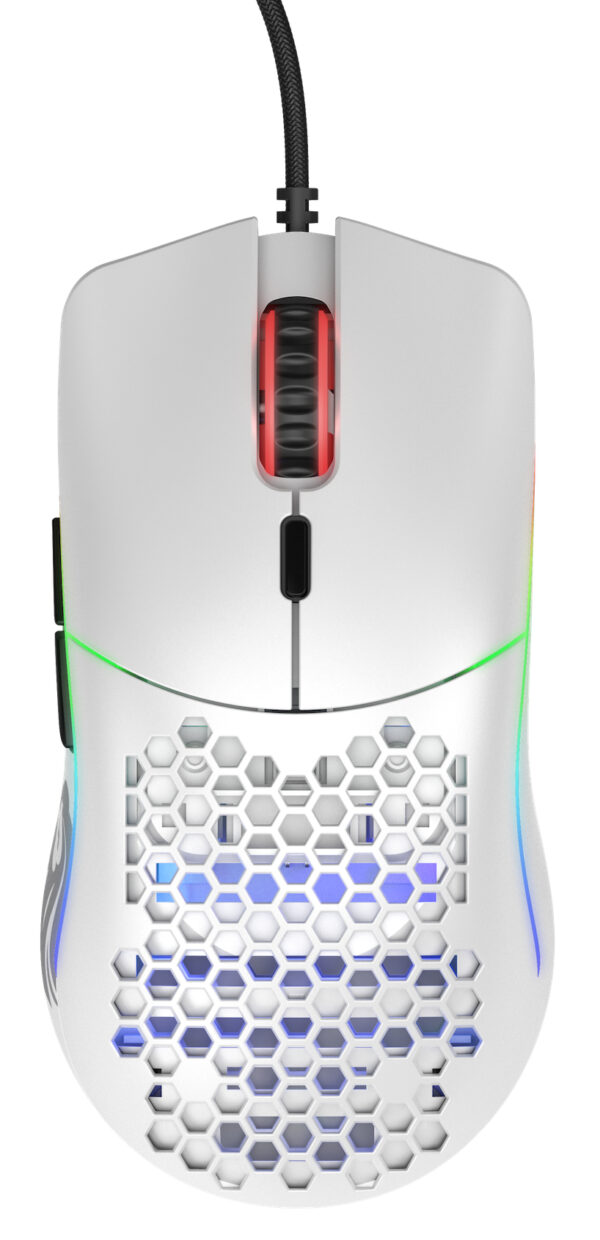 Model O- ratón Juego mano derecha USB tipo A Óptico 3200 DPI