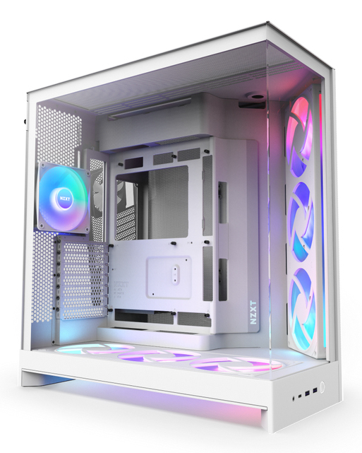 H9 Flow RGB+ Midi Tower Blanco
