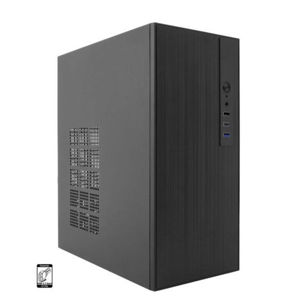 CAJA MATX M460 USB-C 3.2 GEN1 SGCC 0.8MM BASIC500GR 500W
