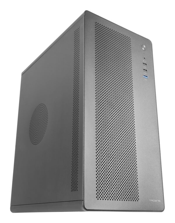 2AEROM carcasa de ordenador Mini Tower Negro