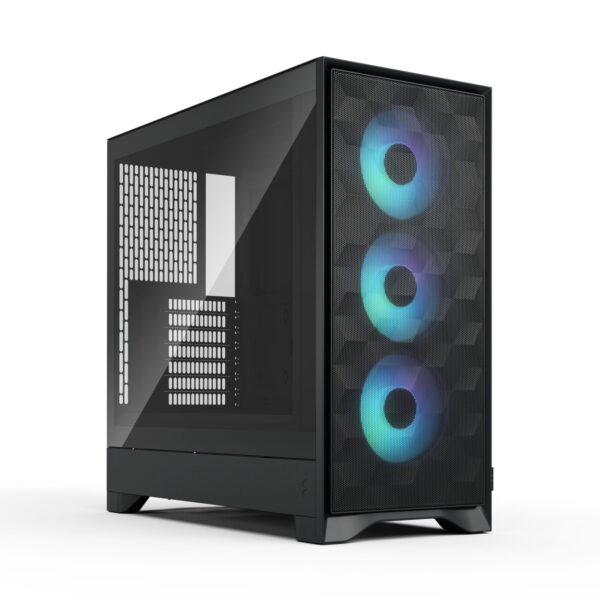 Pop 2 Air Black TG RGB Midi Tower Negro