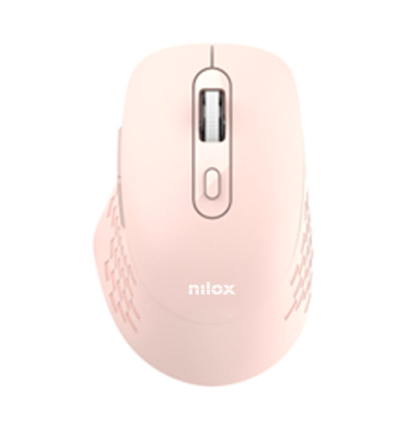 RATON DUAL WIRELESS 1600 DPI ROSA ratón Oficina Bluetooth + USB Type-A Óptico