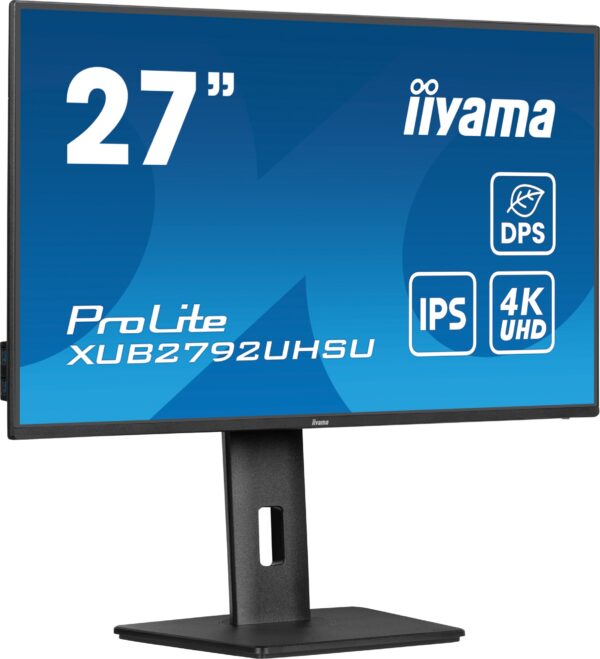 ProLite XUB2792UHSU-B6 pantalla para PC 68,6 cm (27") 3840 x 2160 Pixeles 4K Ultra HD LED Negro