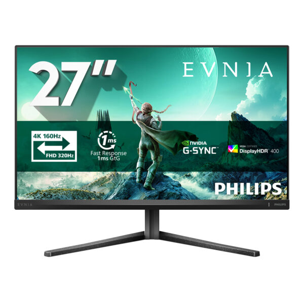 Evnia 3000 27M2N3800A/00 pantalla para PC 68,6 cm (27") 3840 x 2160 Pixeles 4K Ultra HD LCD Negro