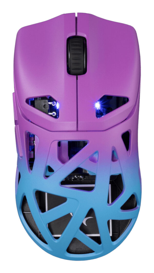 DAGONET ratón Juego Ambidextro Bluetooth Óptico 12000 DPI