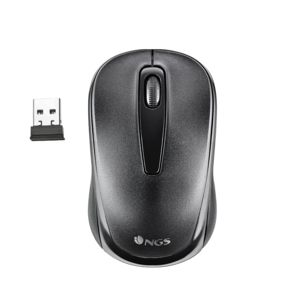 EASY GAMMA ratón Oficina Ambidextro RF inalámbrico Óptico 1200 DPI