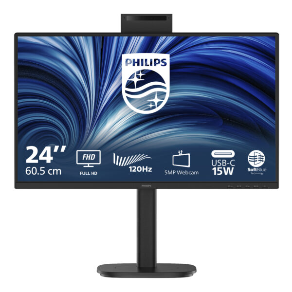 3000 series 24B2N3200JH/00 pantalla para PC 60,5 cm (23.8") 1920 x 1080 Pixeles Full HD LCD Negro