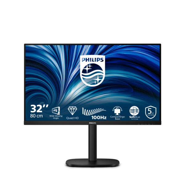 3000 series 32B2N3500/00 pantalla para PC 80 cm (31.5") 2560 x 1440 Pixeles Quad HD LCD Negro