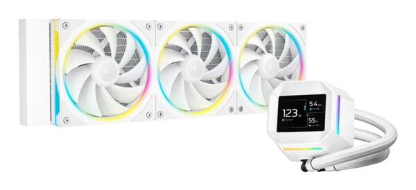 LM360 WH Procesador Kit de refrigeración líquida 12 cm Blanco 1 pieza(s)