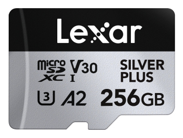 Professional SILVER PLUS 256 GB MicroSDXC UHS-I