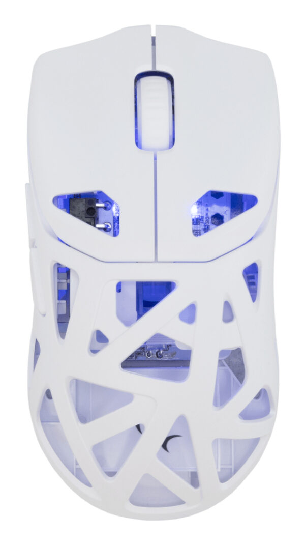 DAGONET ratón Juego Ambidextro Bluetooth Óptico 12000 DPI