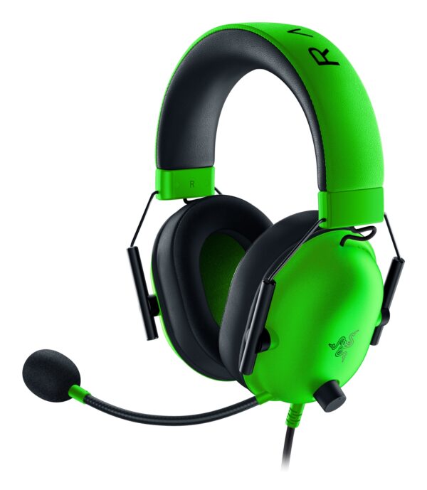 BlackShark V2 X Auriculares Alámbrico Diadema Juego Verde, Negro