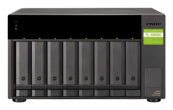 TL-D800C caja para disco duro externo Carcasa de disco duro/SSD Negro, Gris 2.5/3.5"