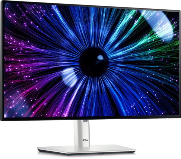 UltraSharp U2424HE pantalla para PC 60,5 cm (23.8") 1920 x 1080 Pixeles Full HD LCD Negro, Plata