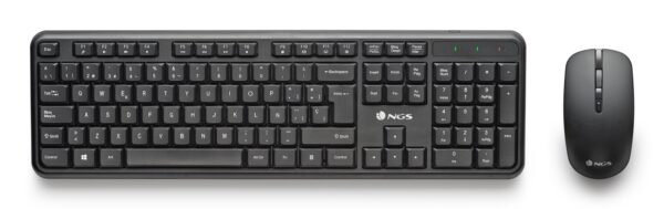 SERENITY KIT (QUERTY, ES) teclado Ratón incluido Universal RF inalámbrico QWERTY Español Negro